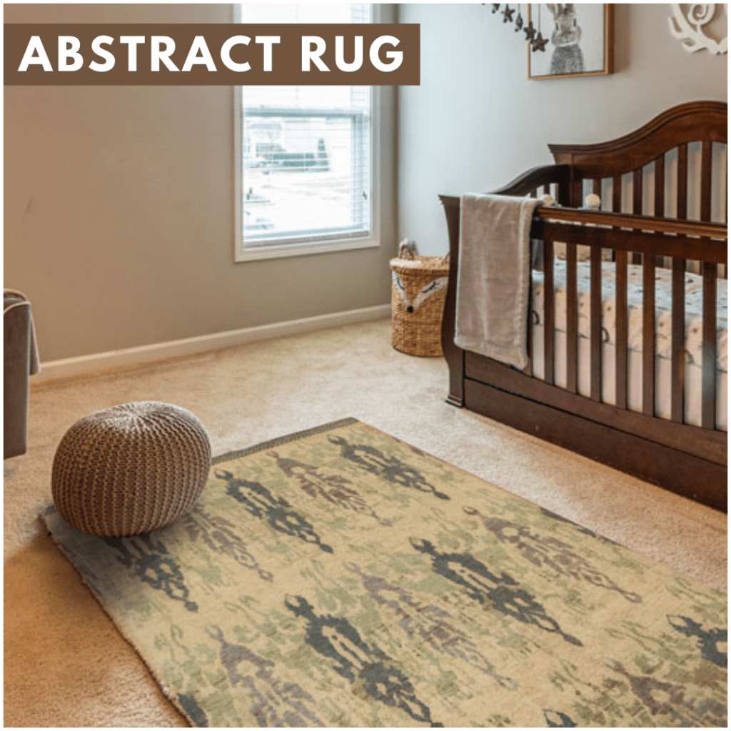 abstract rugs from Rug Source offer beautiful spring interior design options.